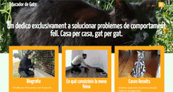Desktop Screenshot of educadordegats.cat